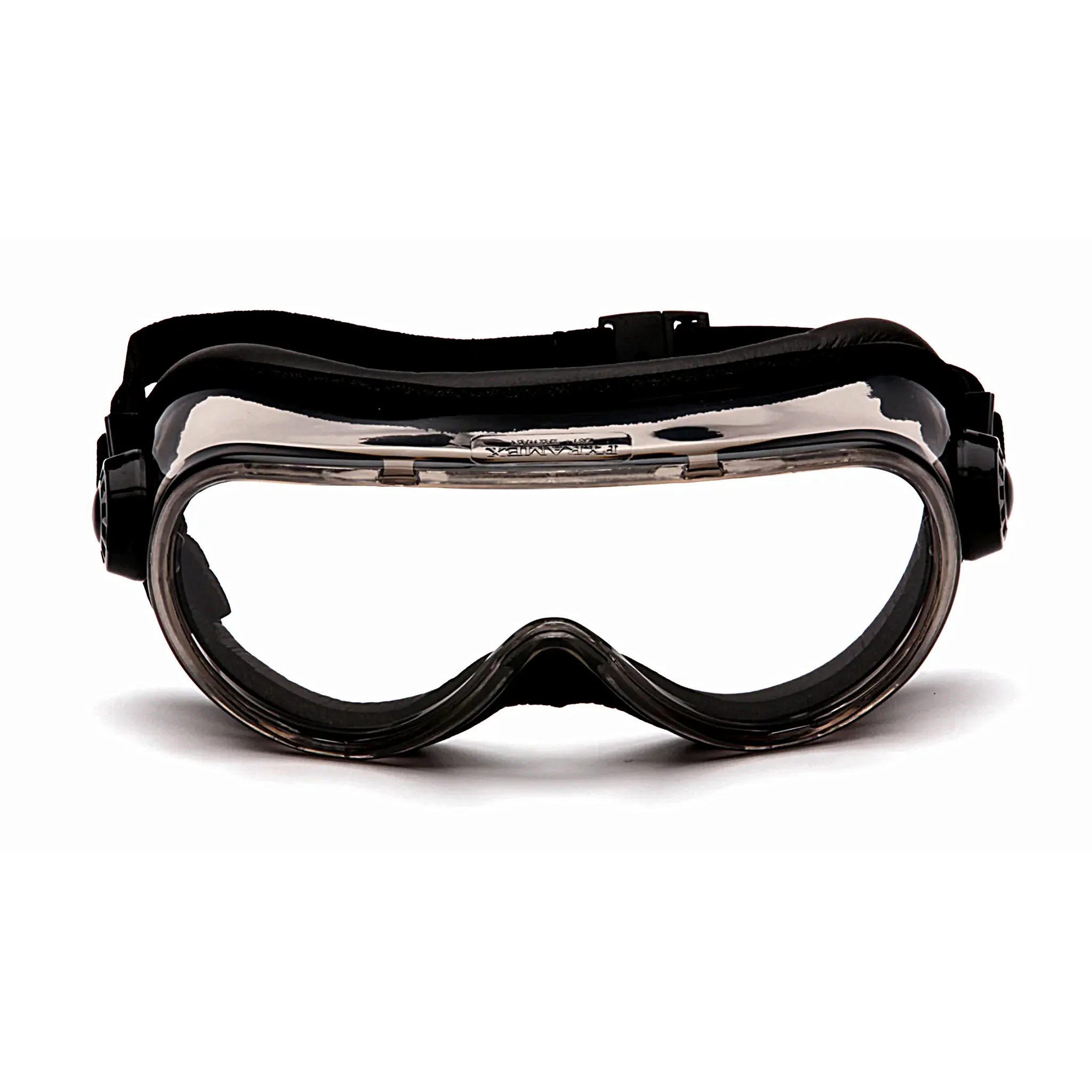 Pyramex G404T Top Shelf Chemical Splash Goggle Foam Padded, Clear, H2X Anti-fog, 1 Each