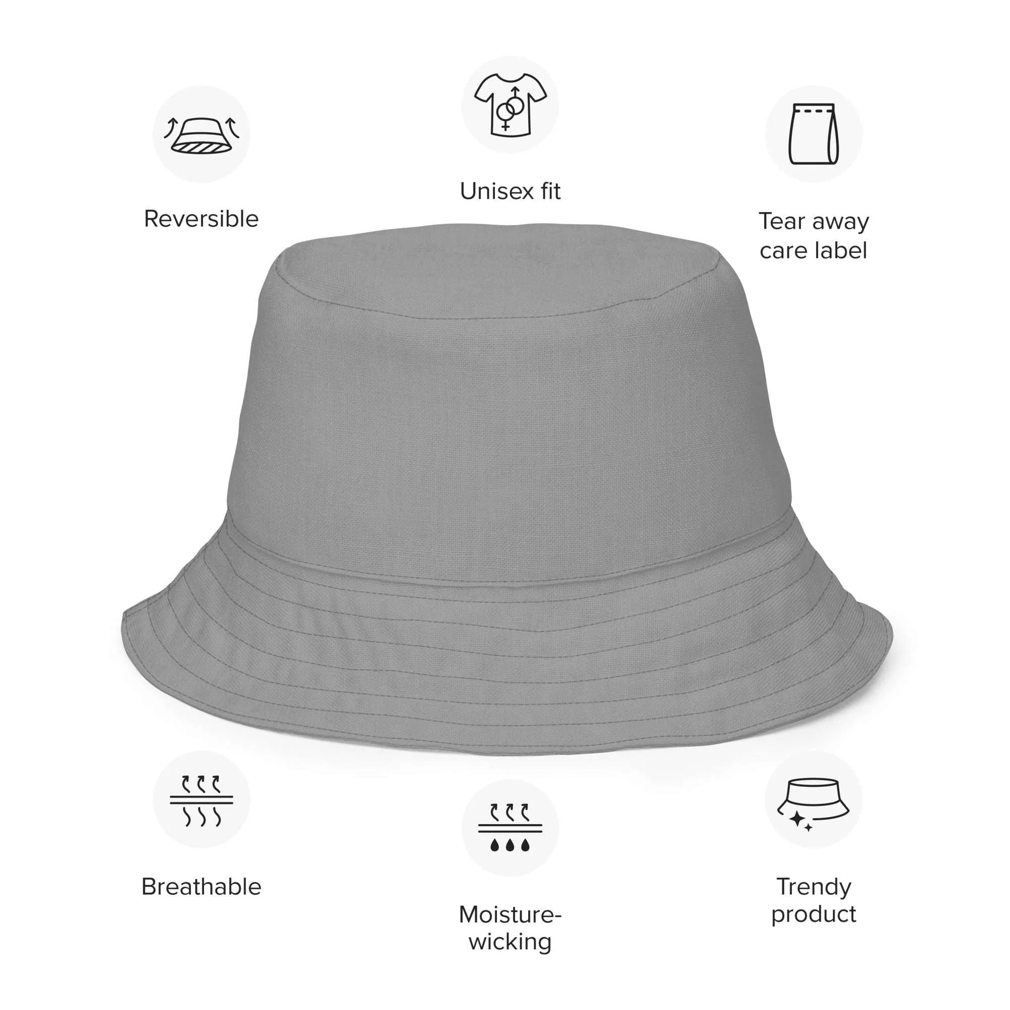 "Buccaneers Fans " Collection - Designer Reversible Bucket Hat