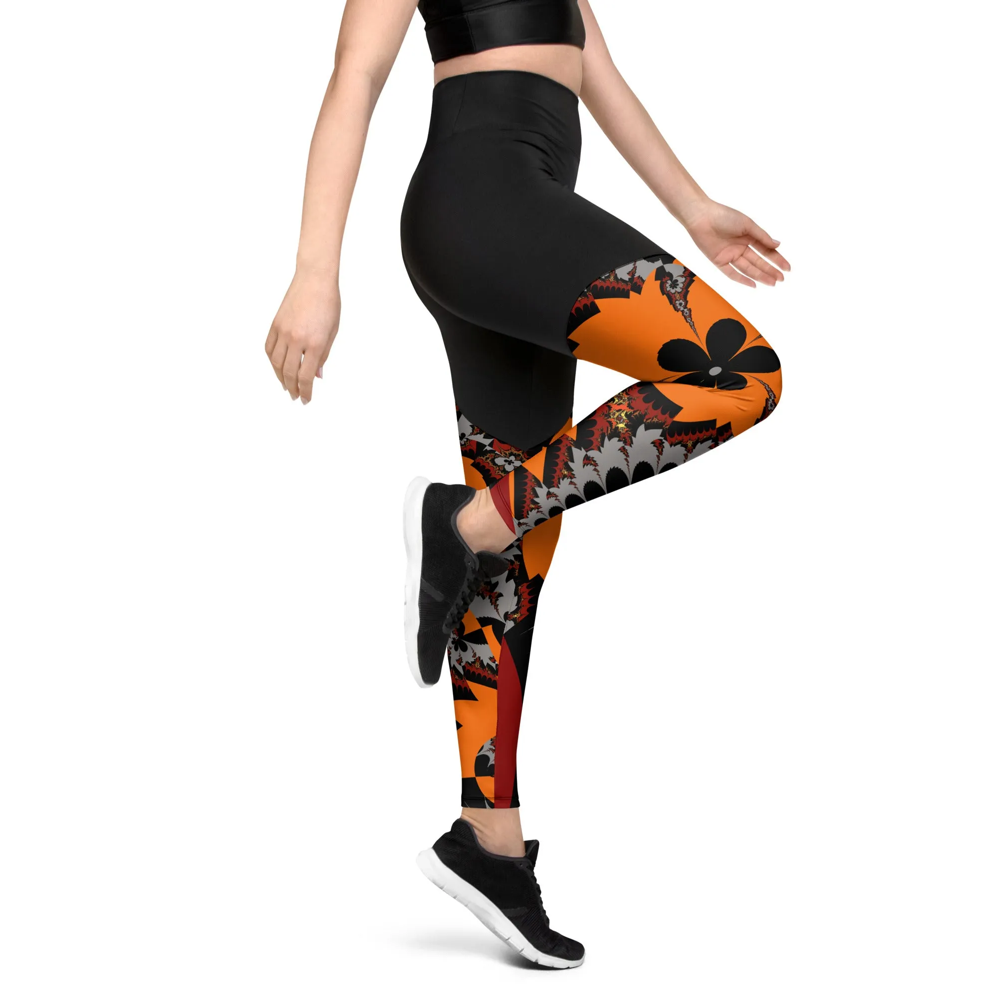 "Buccaneers Fans " Collection - Designer Sports Leggings