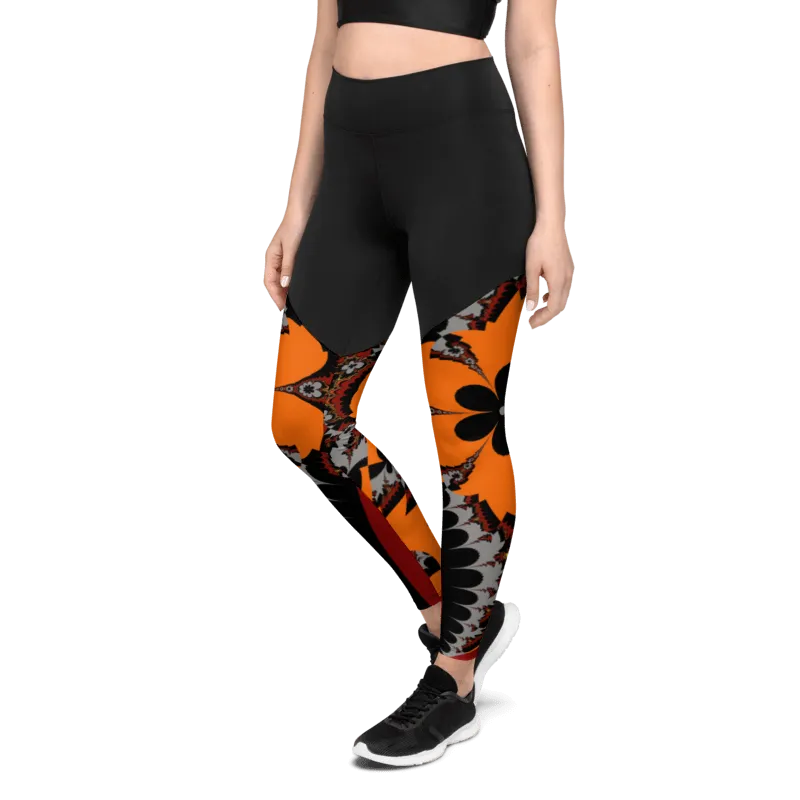 "Buccaneers Fans " Collection - Designer Sports Leggings