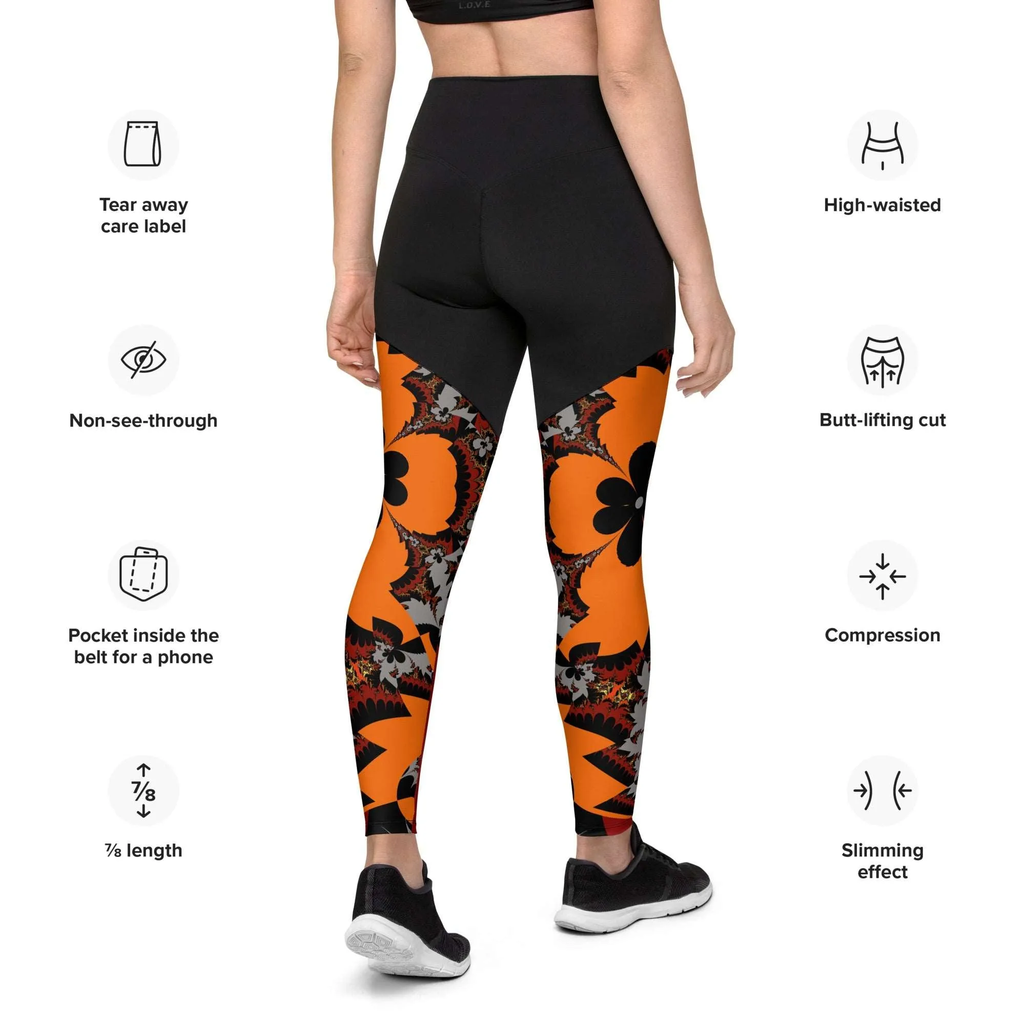 "Buccaneers Fans " Collection - Designer Sports Leggings