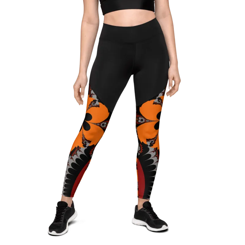 "Buccaneers Fans " Collection - Designer Sports Leggings