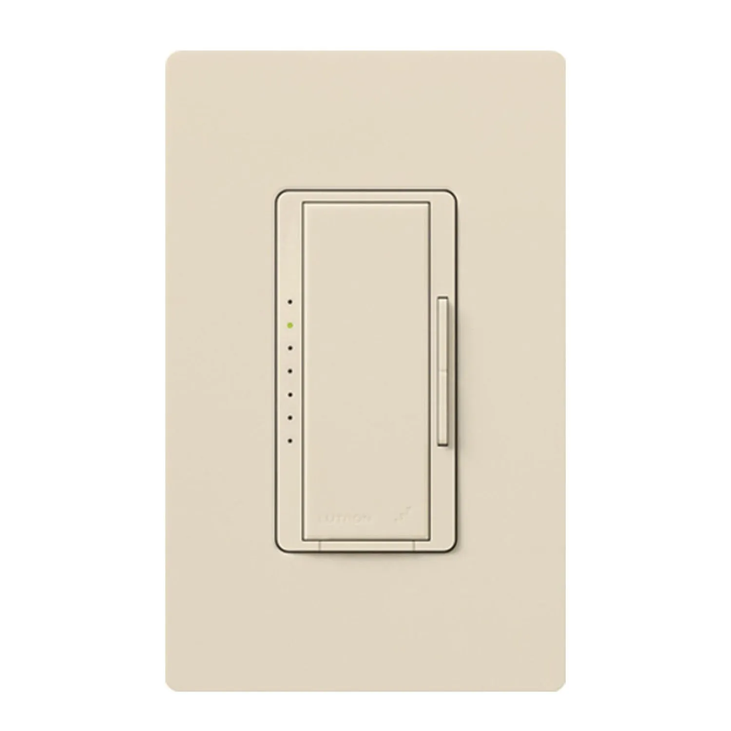 RadioRA 2 Maestro Pro Smart LED  Dimmer Switch, Single Pole/Multi-Location, Light Almond