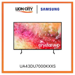 Samsung UA43DU7000KXXS 43” Crystal UHD DU7000 4K Smart TV (2024)