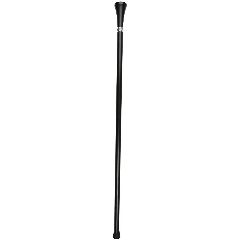 Scotchy Scotch Top Walking Stick w/ Black Beechwood Shaft & Pewter Collar