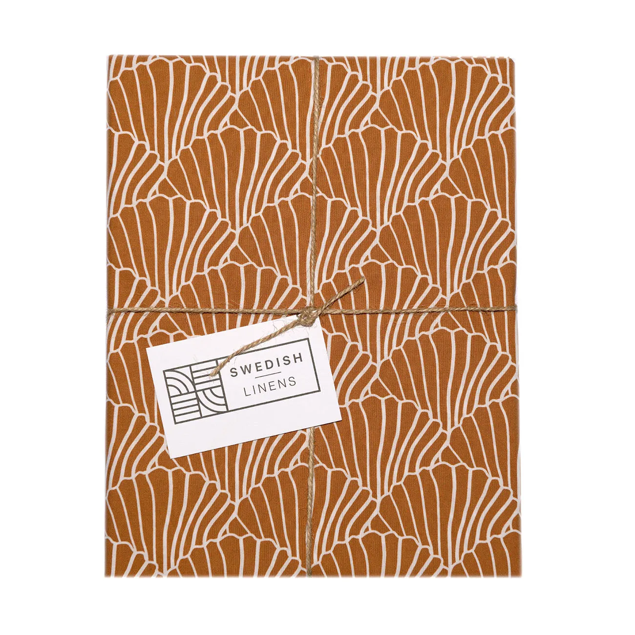 SEASHELLS | Cinnamon brown | Pillowcase | 40x80cm / 15.7x31.5"