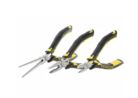 Set Of 3 Pcs. Stanley Fm Mini Pliers