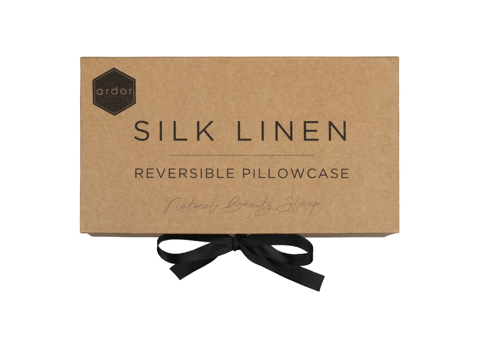 Silk / Linen Reversible Pillowcase LINEN by Ardor