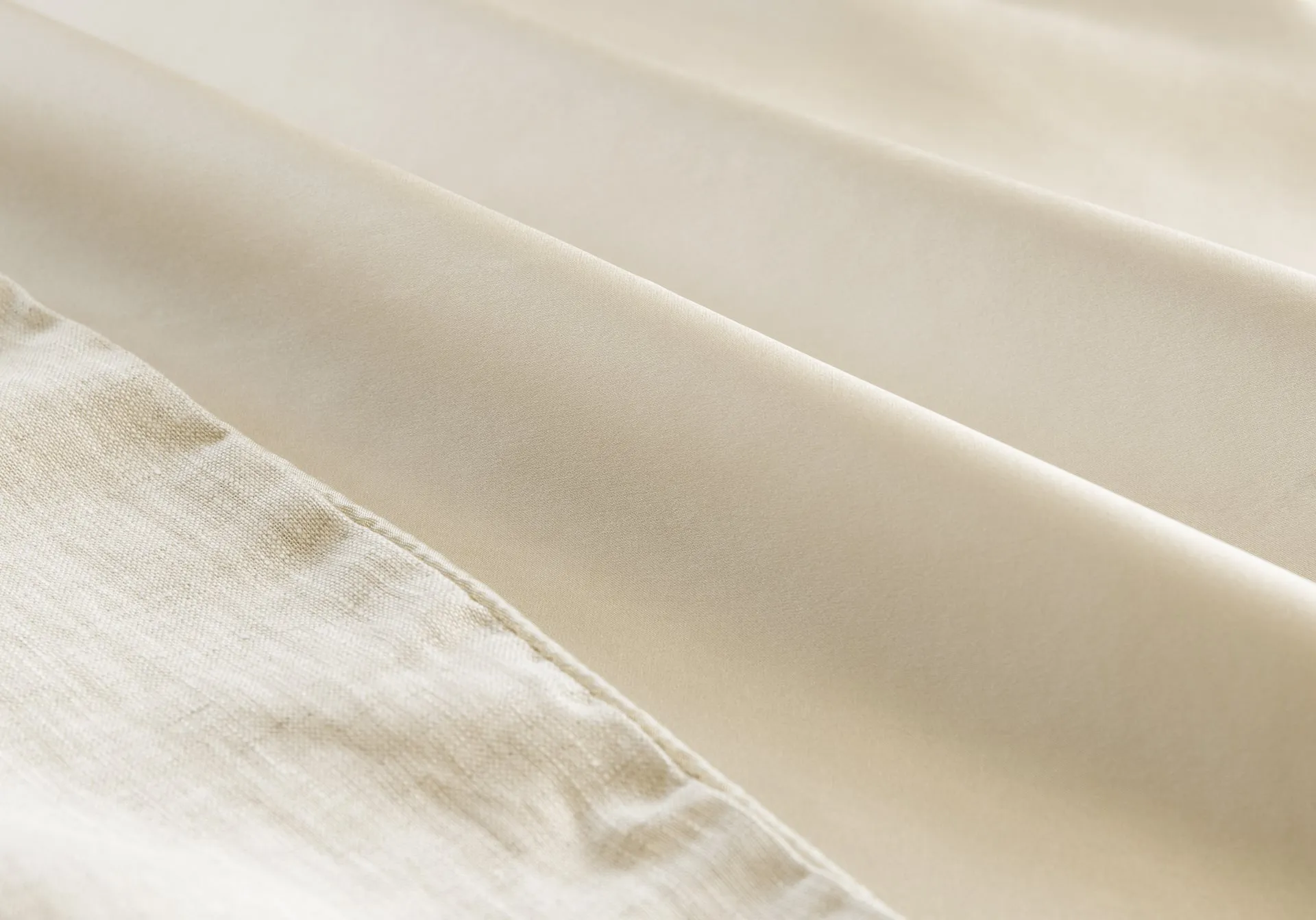 Silk / Linen Reversible Pillowcase LINEN by Ardor