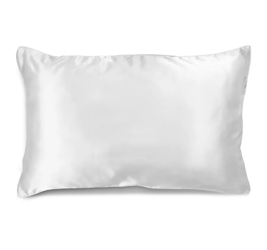 Silk Pillowcase and Eye Mask Set White