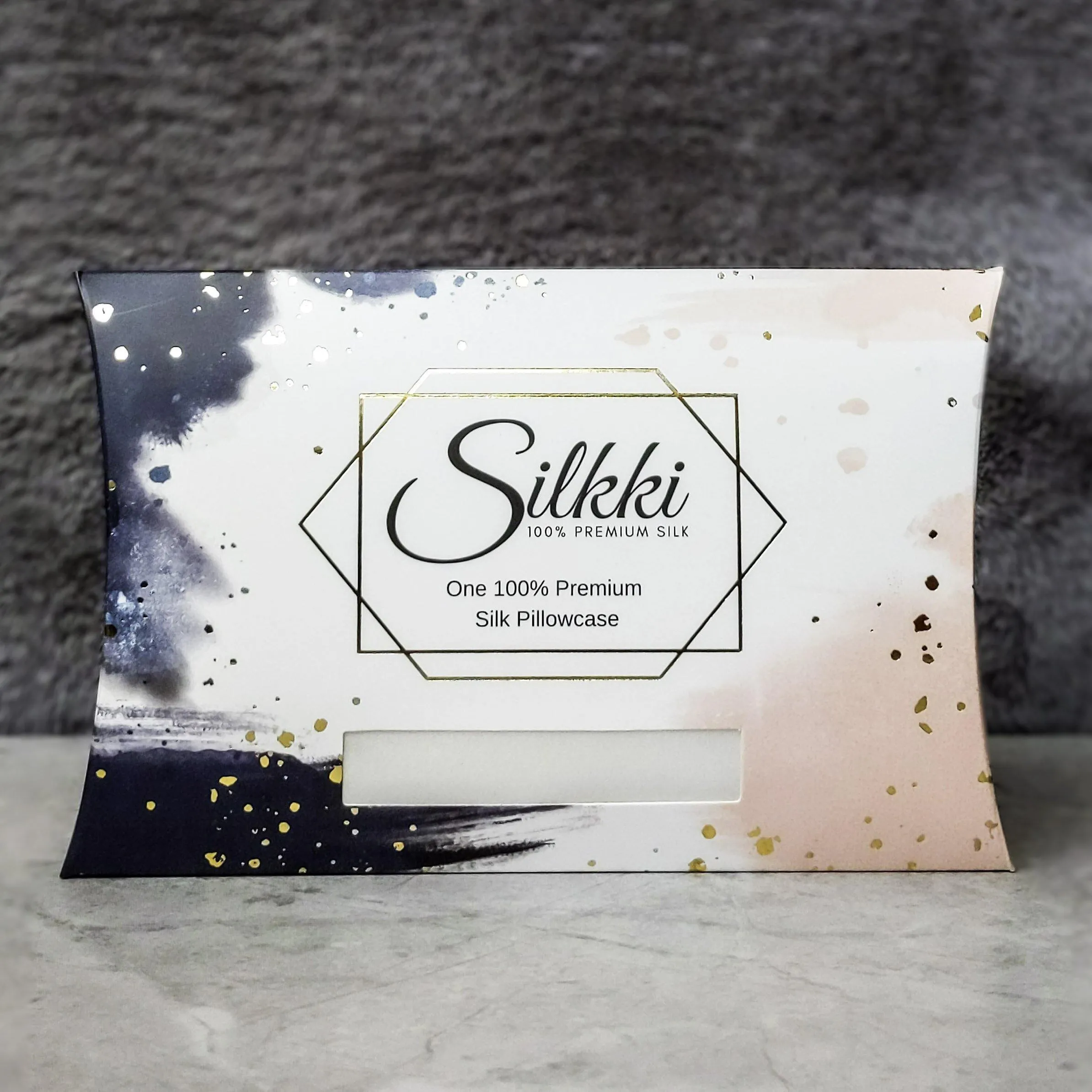 Silk Pillowcase with Envelope Closure - Queen - Lightest Ivory