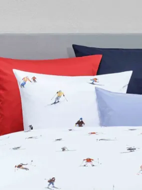 Skiers Standard Pillowcase