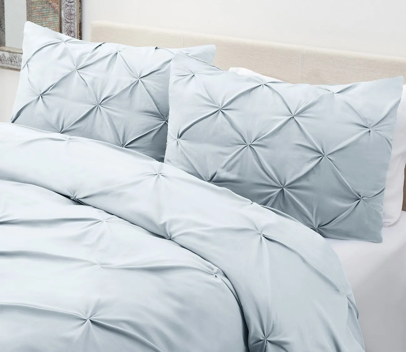 Sleeptone Tranquility Pinch Down Alternative Comforter and Sham Set