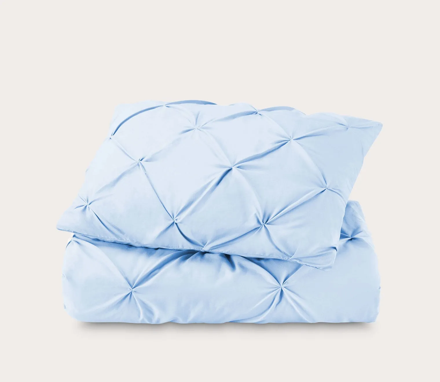 Sleeptone Tranquility Pinch Down Alternative Comforter and Sham Set