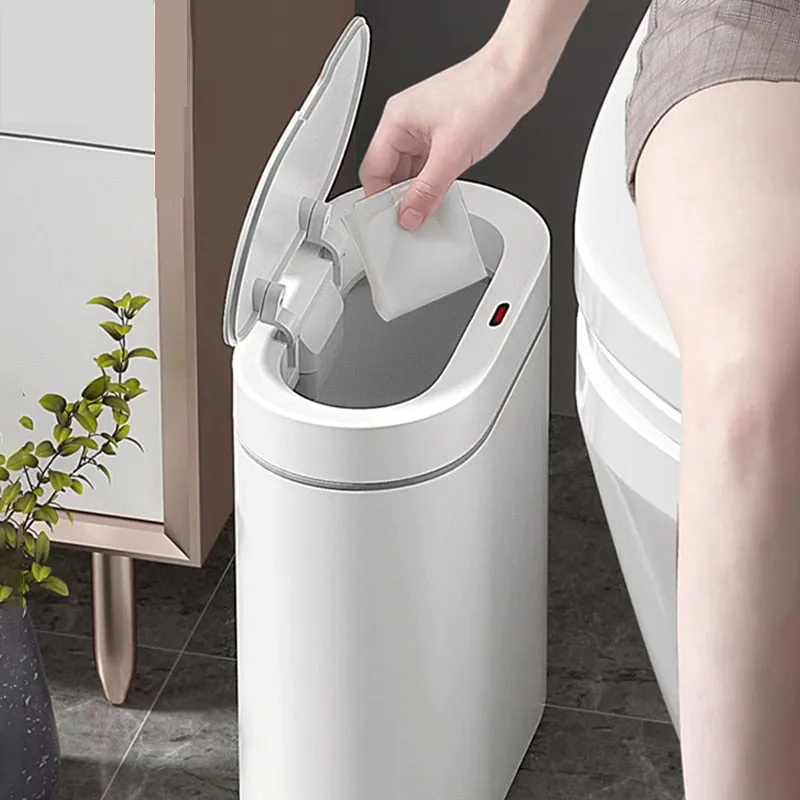 Smart Sensor Trash Can - Electronic Automatic Household Bin with Waterproof Design