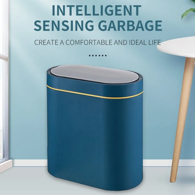 Smart Sensor Trash Can - Electronic Automatic Household Bin with Waterproof Design