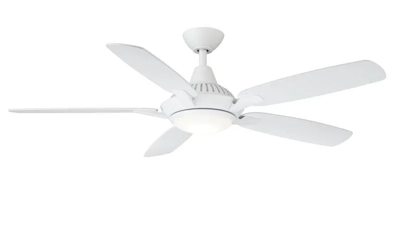 Solero Matte White 52 inch ceiling fan