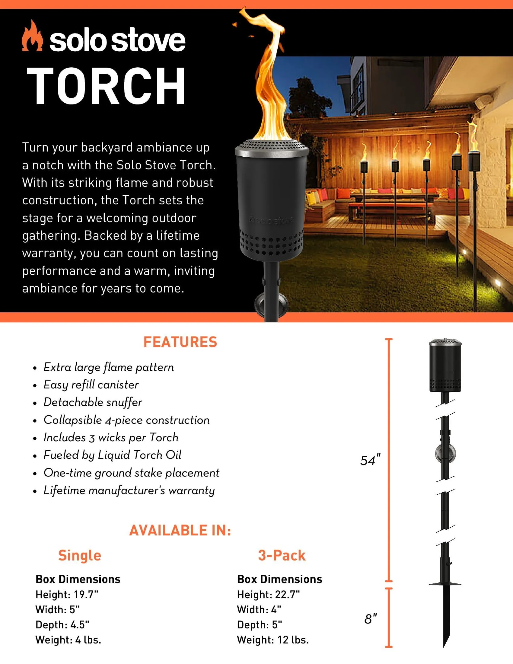 Solo Stove Mesa Torch