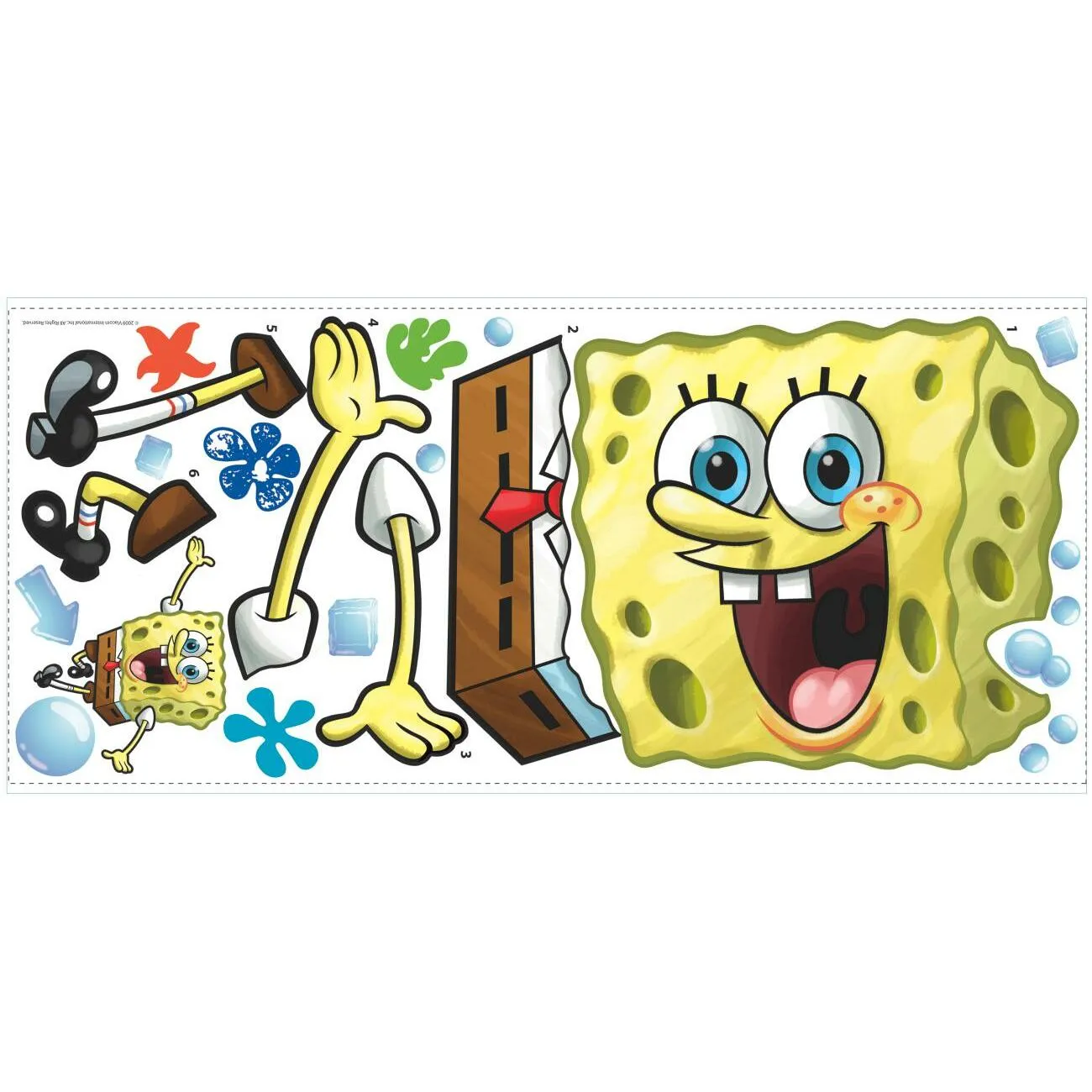 Spongebob Squarepants Giant Wall Decal