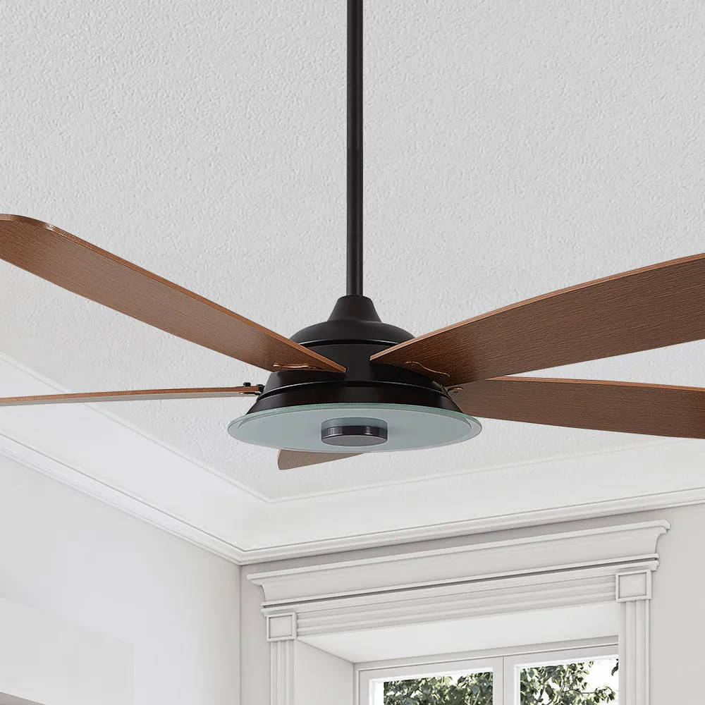 Striker Smart Ceiling Fan with LED Light and Remote Outdoor/Indoor 56"