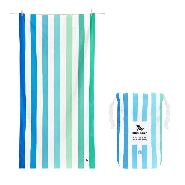 Summer Cabana Quick Dry Towel - Large