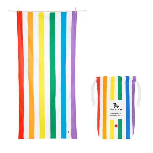 Summer Cabana Quick Dry Towel - Large