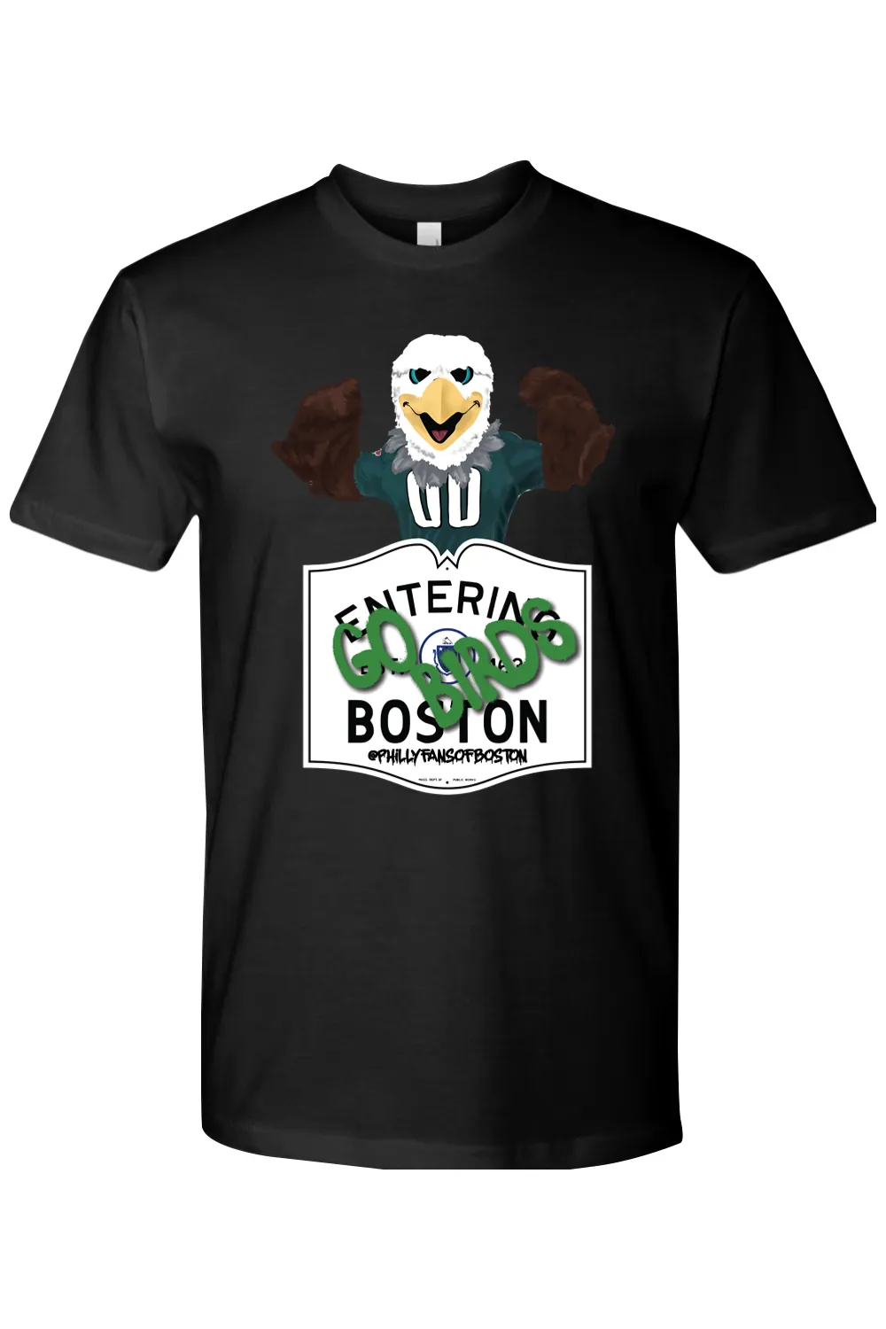 Swoops in Boston Graphic T-Shirt - Unisex