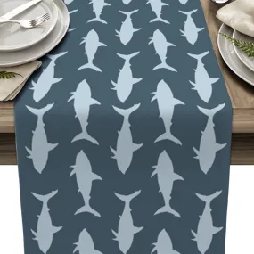 Table Runner: Shark Texture