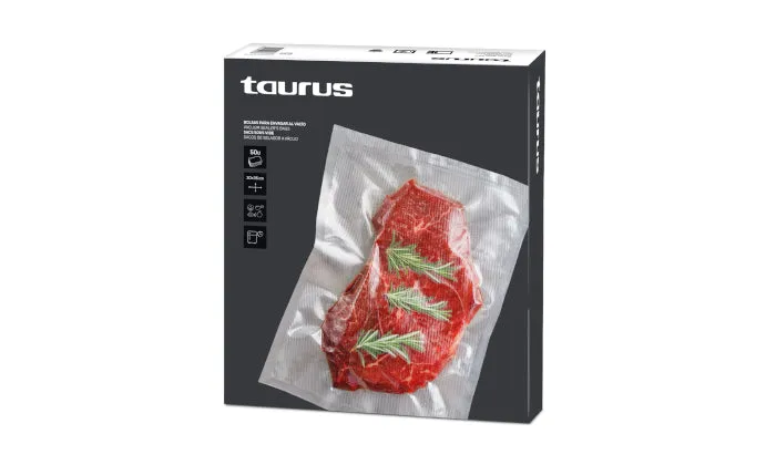 Taurus Vacuum Sealers Bags Plastic 30 X 35 Cm