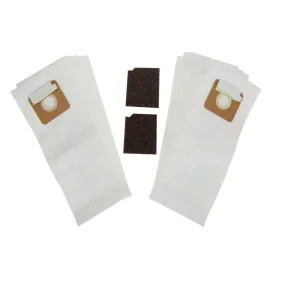 Tennant® Upright Vacuum Bags & Filters Package (12 Bags & 2 Filters)