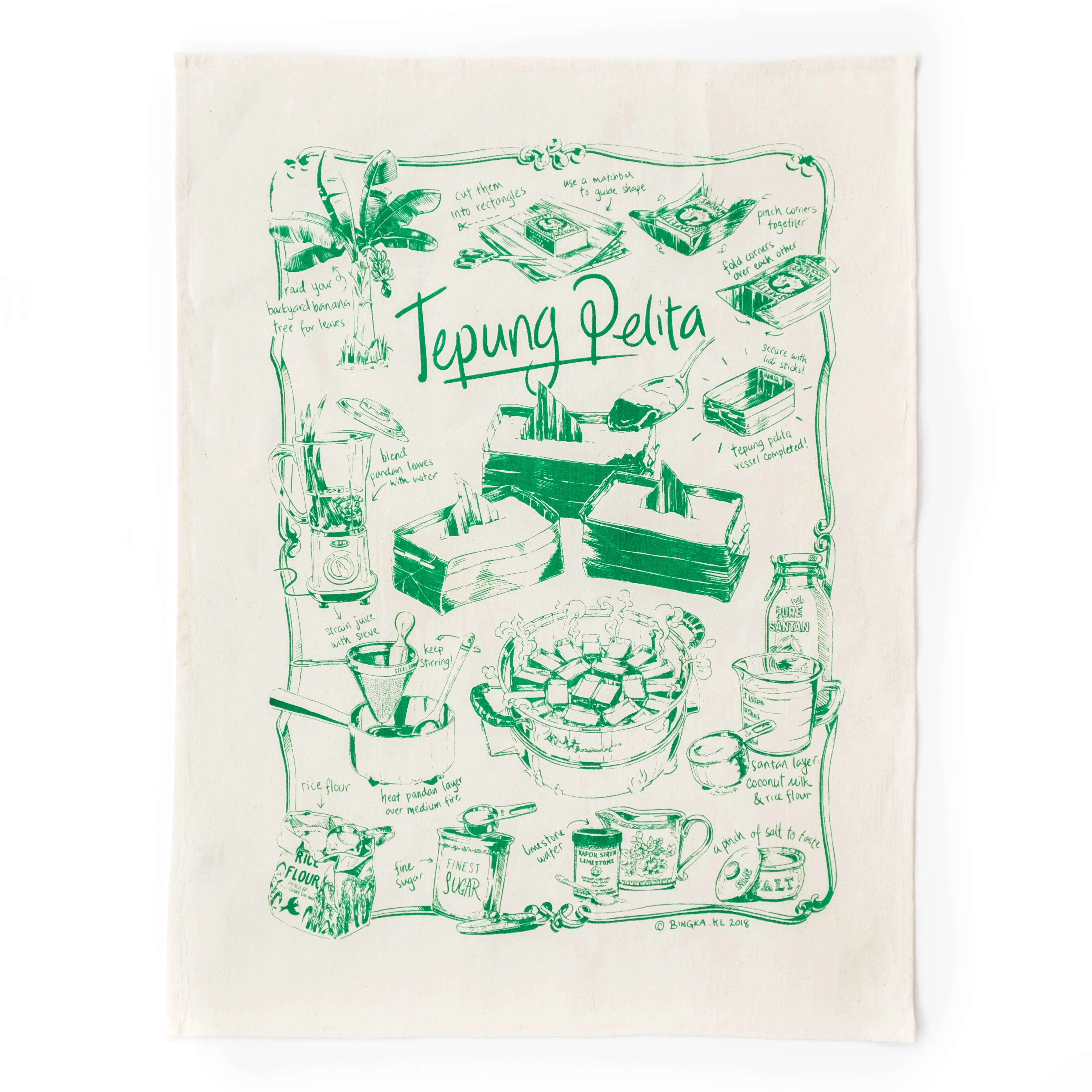 Tepung Pelita Tea Towel