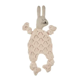 Textured Cuddle Comforter Toy Pink 'Rabbit'