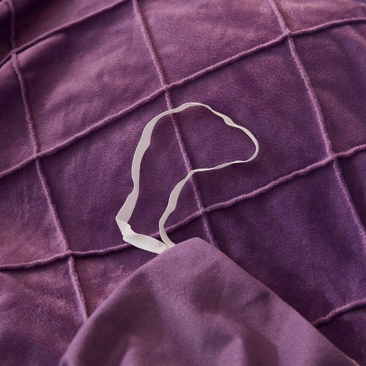 The Softy Diamond Purple Bed Set