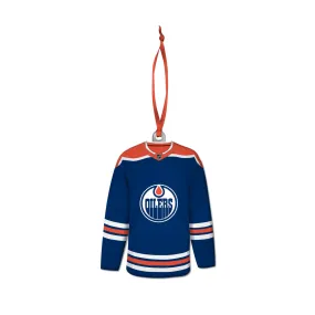 The Sports Vault NHL Edmonton Oilers Jersey Ornament