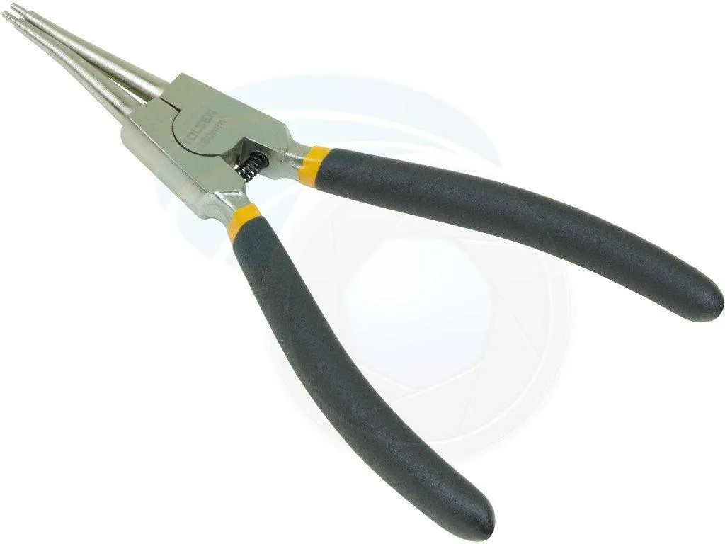 Tolsen External Straight Retaining Ring C-Clip Circlip Removal Install Pliers