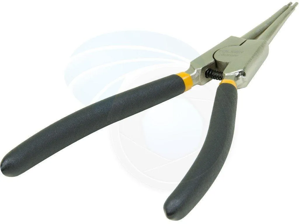 Tolsen External Straight Retaining Ring C-Clip Circlip Removal Install Pliers