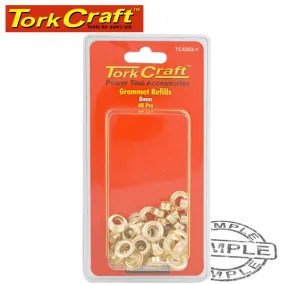 TORK CRAFT SPARE EYELETS X 8MM 12PC FOR TC4303 TC4303-1