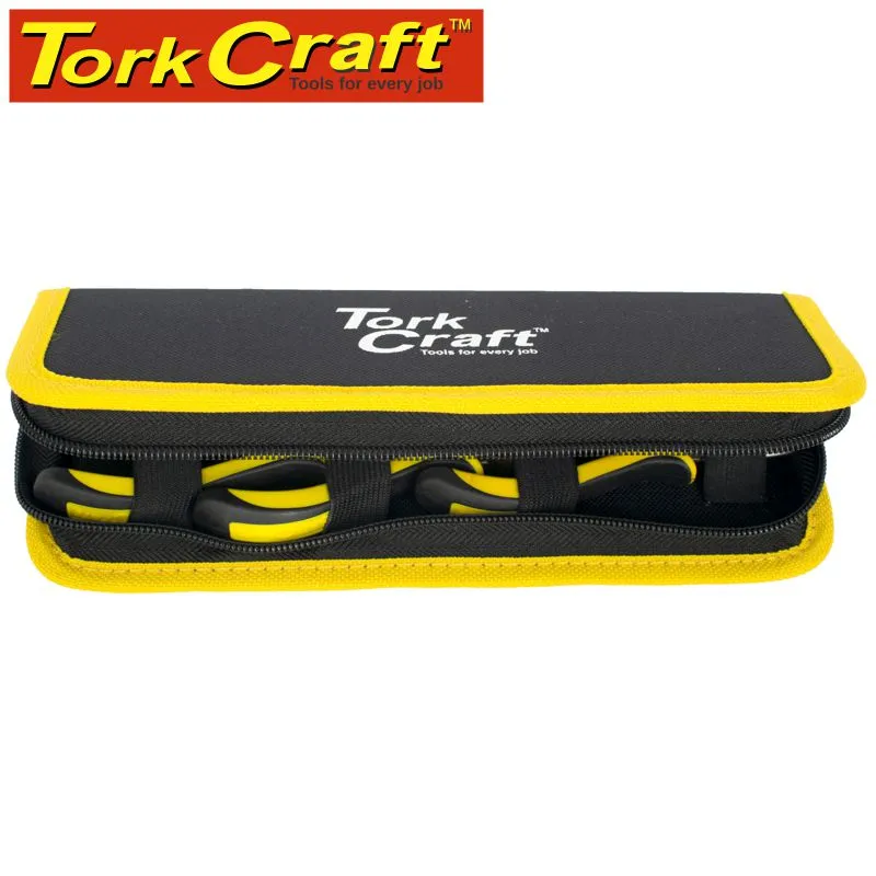 TORK CRAFT TORK CRAFT 5PC MINI PLIER SET C/W CARRY BAG TC603005