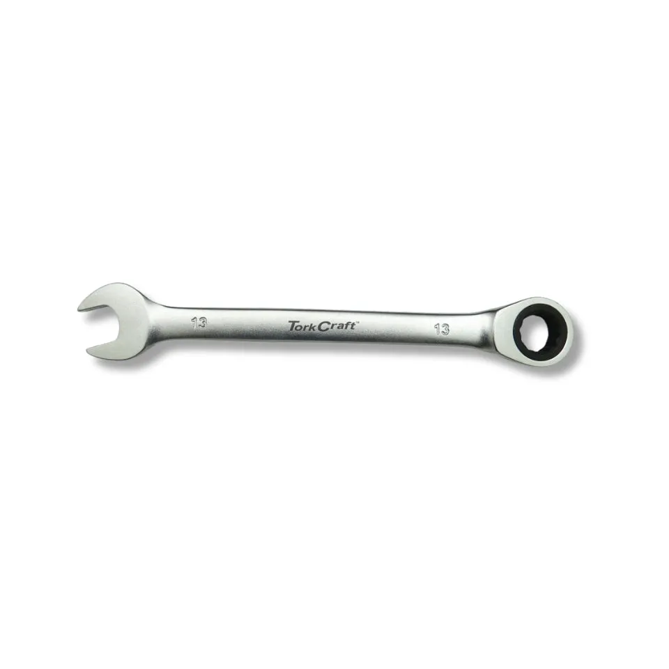 Tork Craft | Wrench Combination Ratchet Fixed Head - Various Sizes