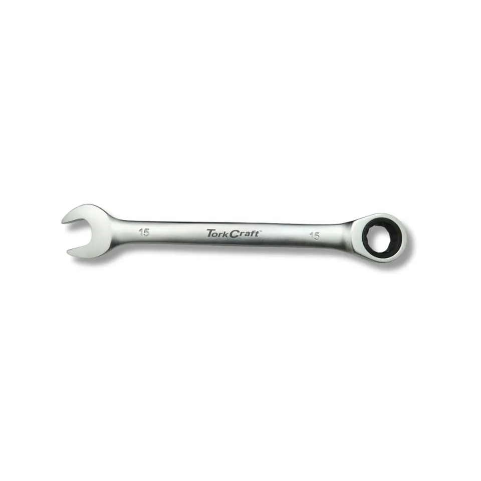 Tork Craft | Wrench Combination Ratchet Fixed Head - Various Sizes