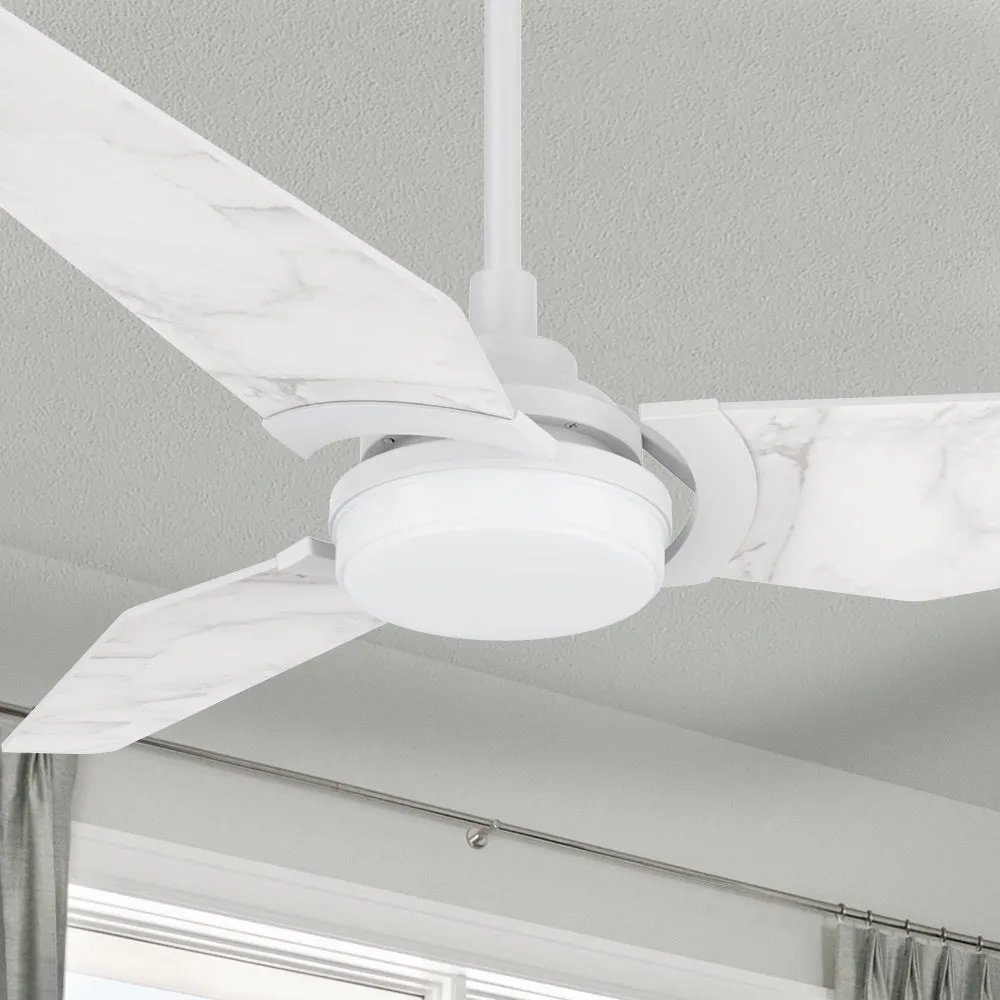 Trailblazer Outdoor Smart Ceiling Fan with LED Light and Remote 56"