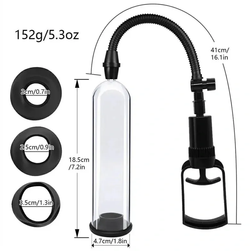 Vacuum Air Pump Penis Trainer