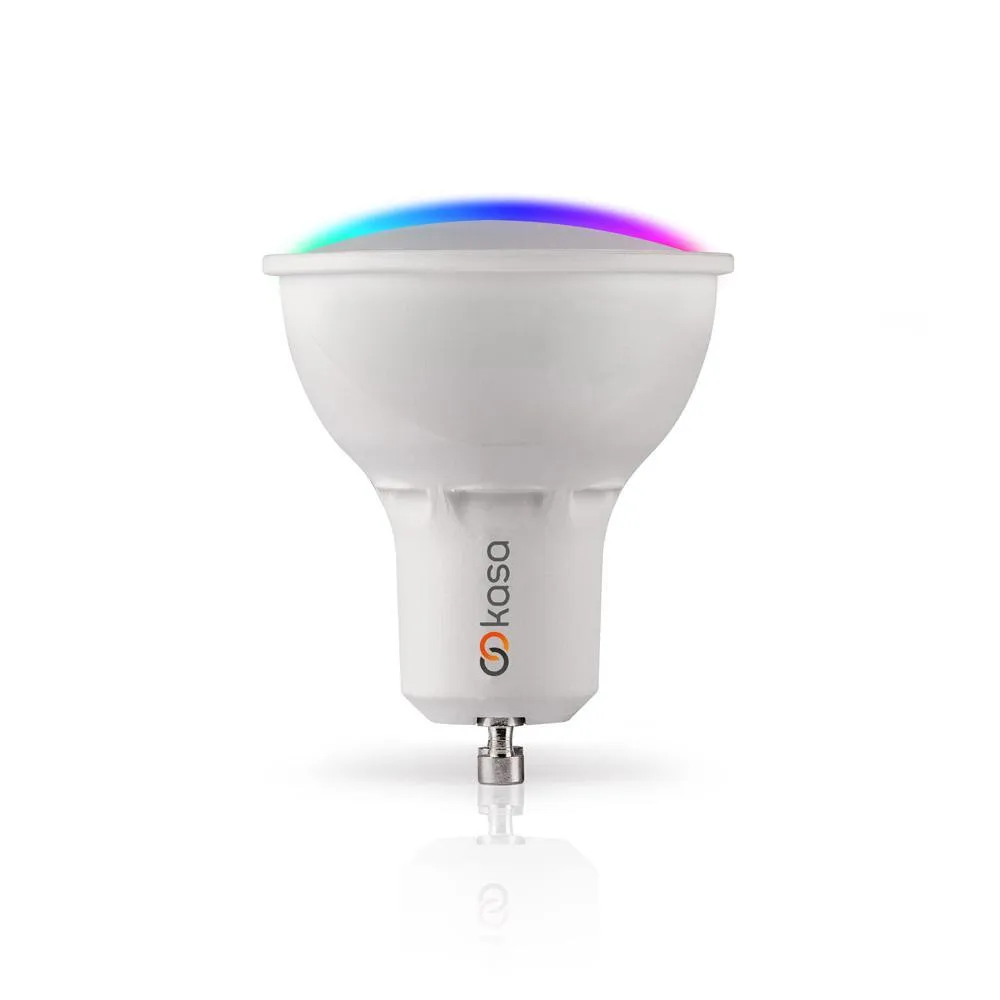 Veho Kasa Bluetooth Smart LED Light Bulb | Smartphone Controlled | Dimmable | Colour Changing | GU10 Spotlight | 5 W