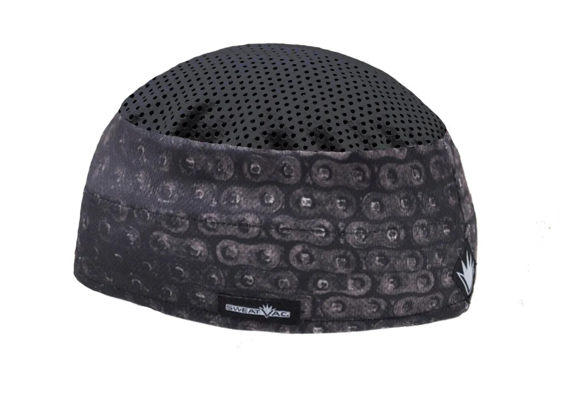 Ventilator Skull Cap - Black Mesh Top