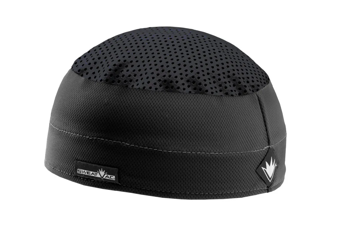 Ventilator Skull Cap - Black Mesh Top