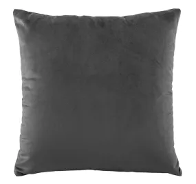 Vivid Coordinates Velvet European Pillowcase Coal