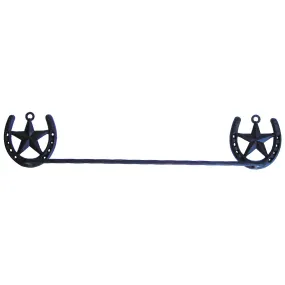 Wall Mount Horseshoe Bath Towel Bar Hanger