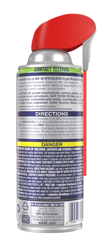 WD 40 Contact Cleaner