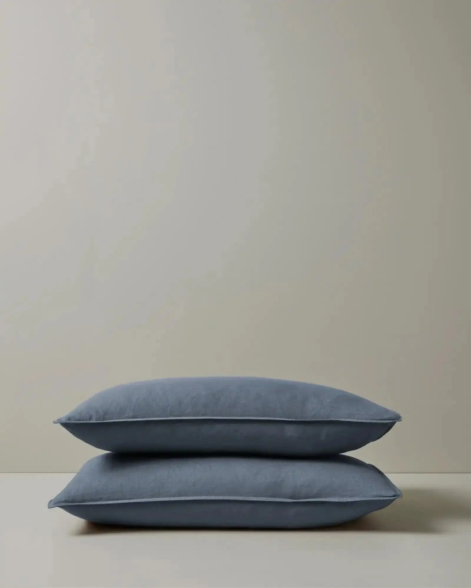 Weave Ravello Linen Pillow Case Pair - Denim