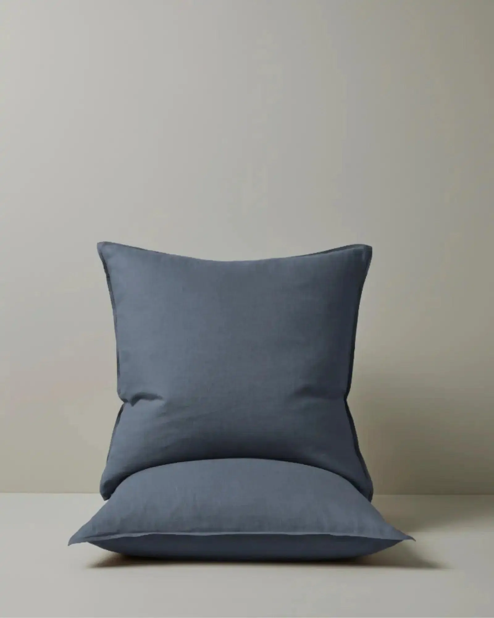 Weave Ravello Linen Pillow Case Pair - Denim